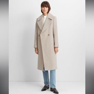 Club Monaco Daylina Wool Coat Almond XS